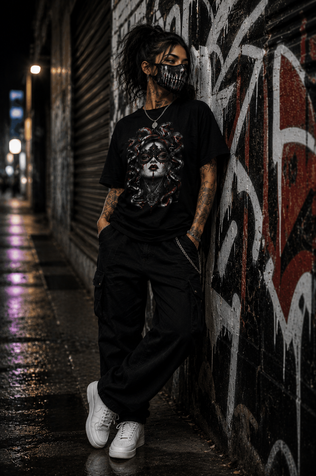 MEDUSA NOIR | Gothic Medusa T-Shirt