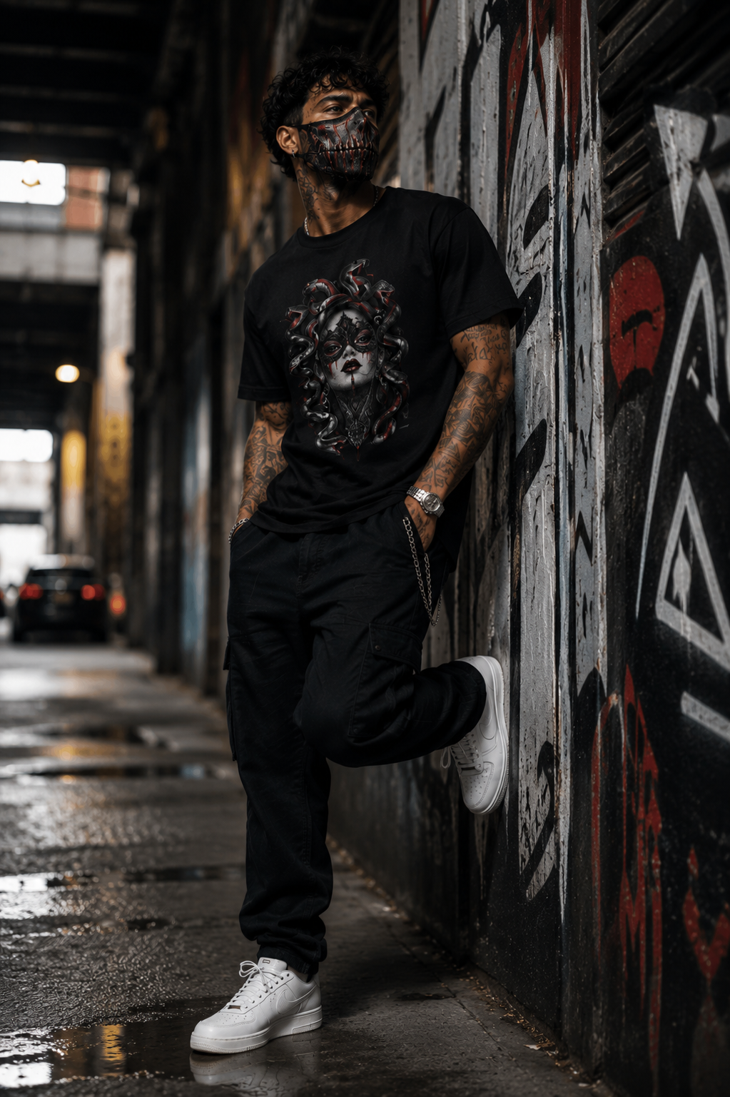 MEDUSA NOIR | Gothic Medusa T-Shirt