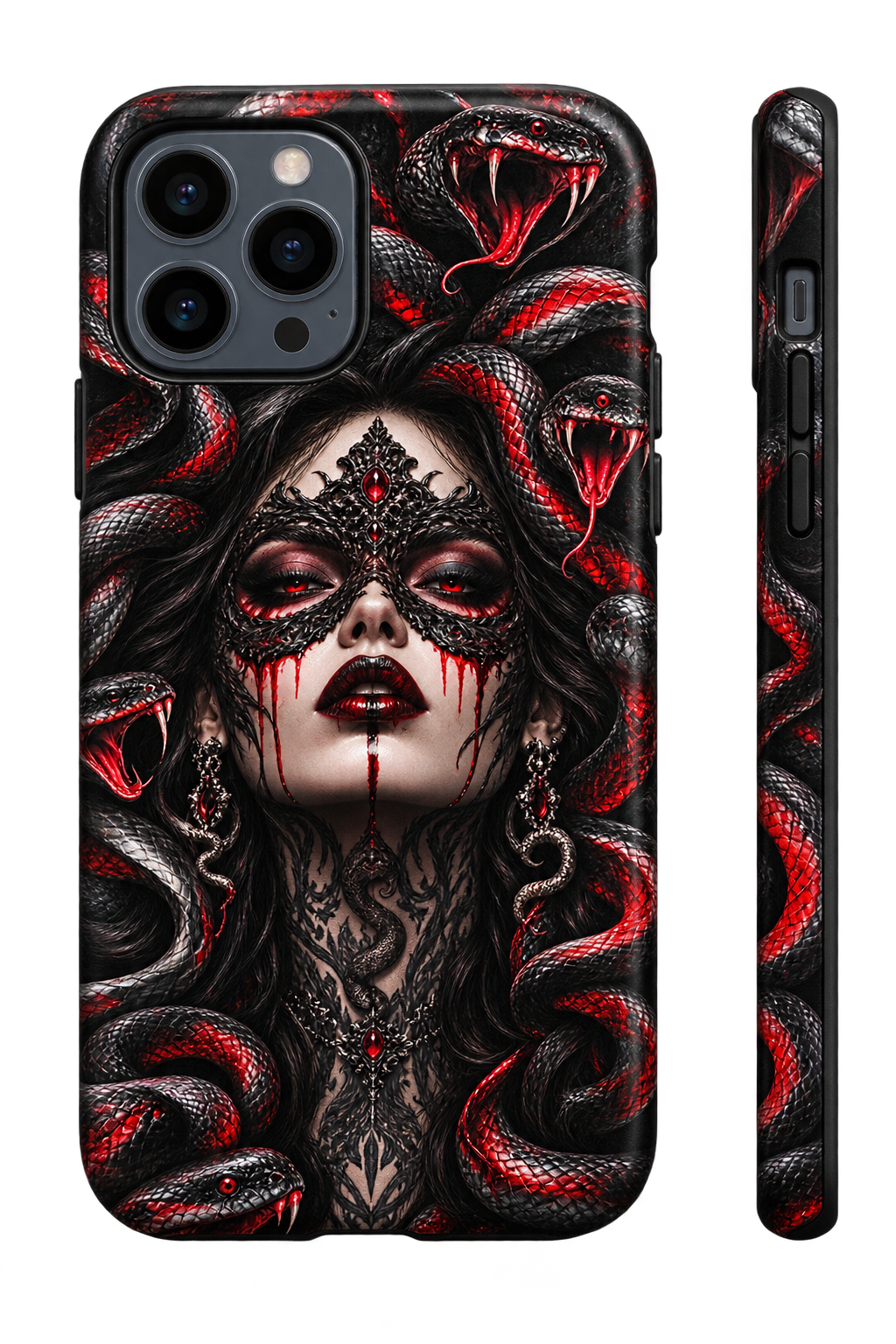 MEDUSA NOIR – Serpent Queen | Phone Case